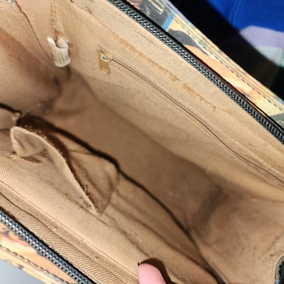 Vintage Magazine Print Handbag with MARILYN Zipper - Night and Day Collection - Picture 3 of 5